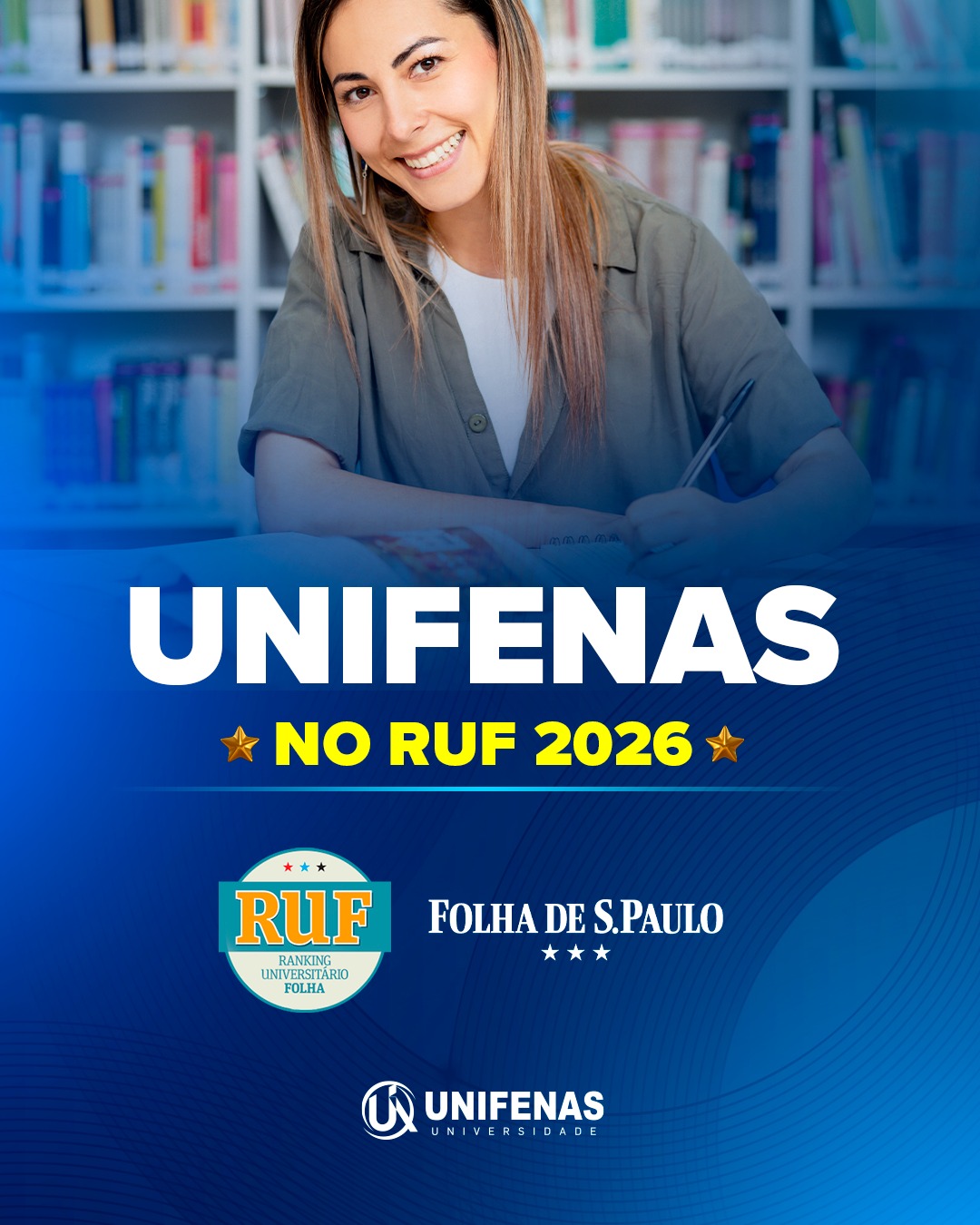 UNIFENAS conquista posições de destaque no RUF 2026